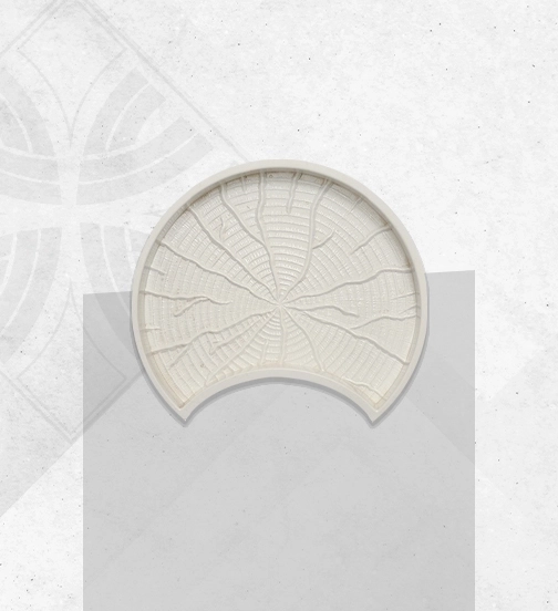 قالب جدول دور باغچه تنه درختی | قالب جدول دور باغچه ویلا