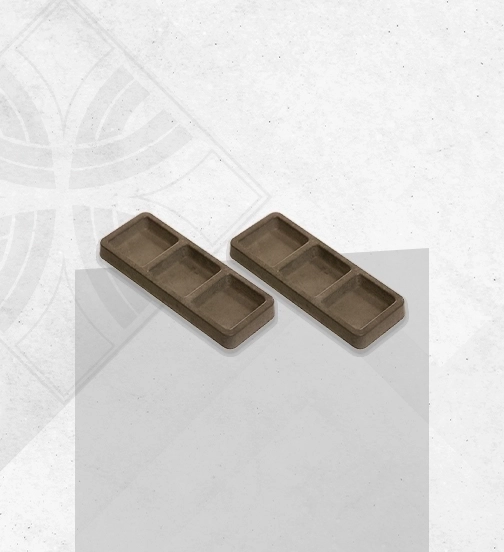 قالب اردوخوری طلقی مربعی | قالب طلقی اکسسوری بتنی