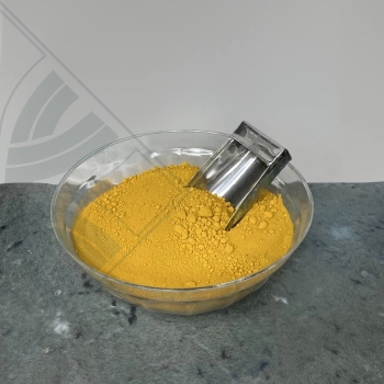 رنگ زرد پودری