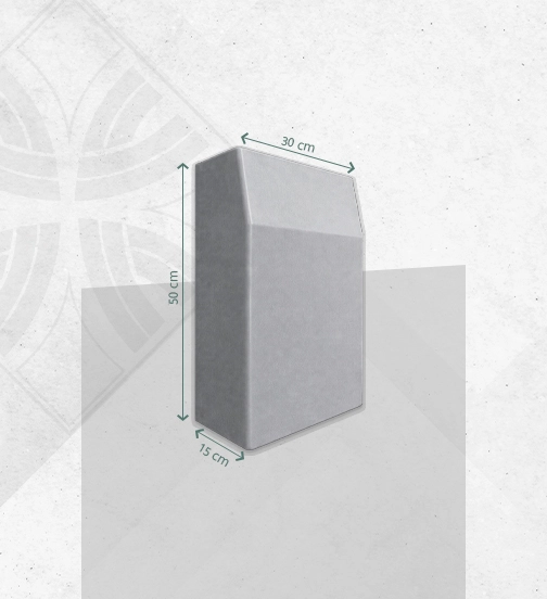 قالب جدول خیابانی بلواری عمودی 2