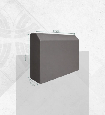 قالب جدول دور باغچه ساده 40 × 50