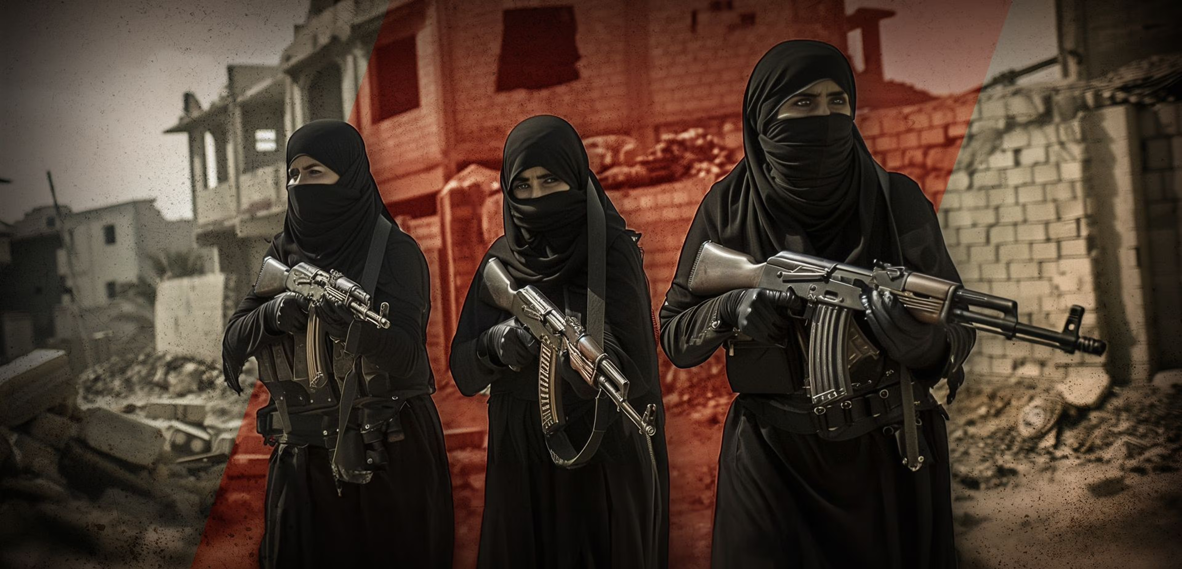 پوستر زوجات وسبايا البغدادي | ISIS leader wives and captives