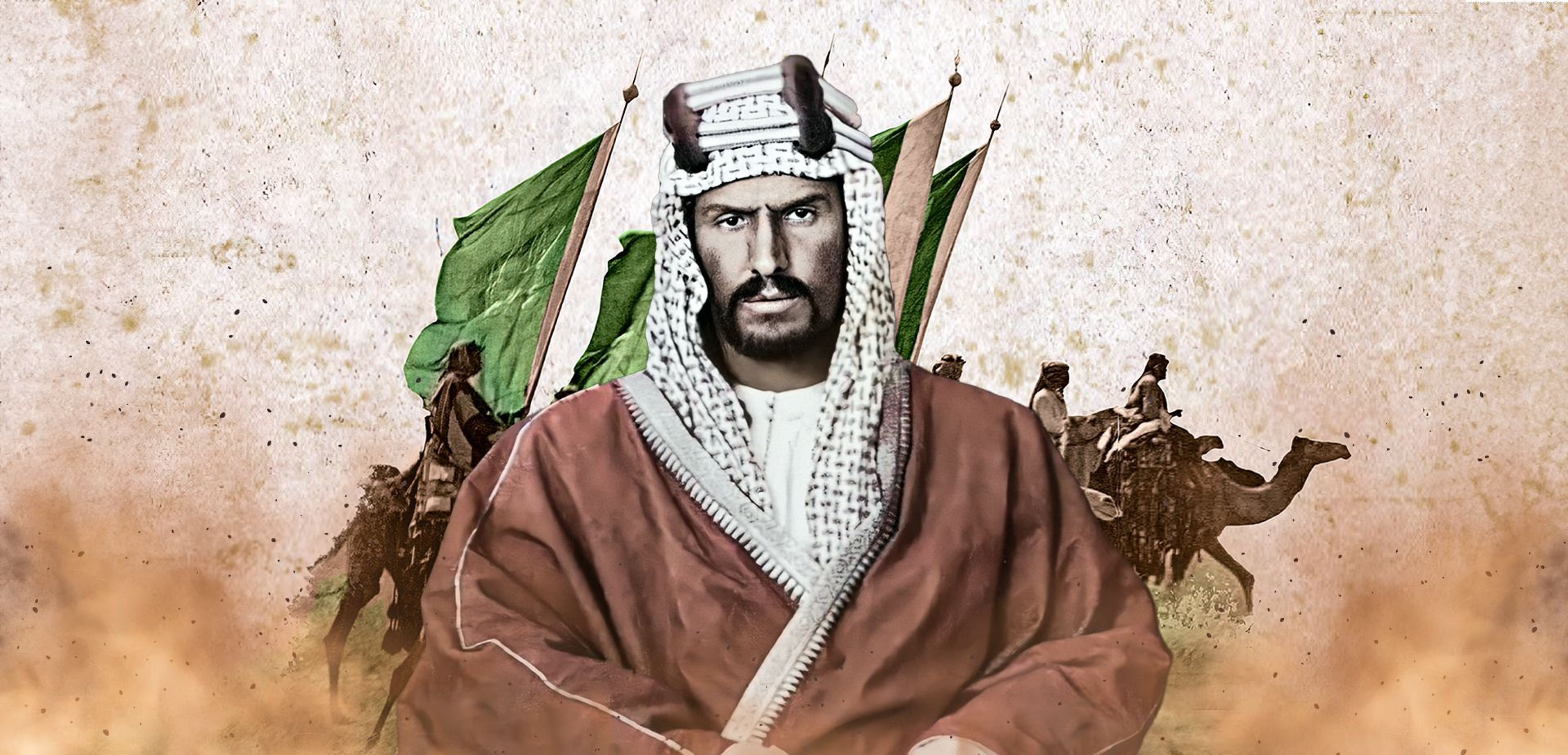 پوستر وثائقي الملك عبدالعزيز | مستند ملک عبدالعزیز