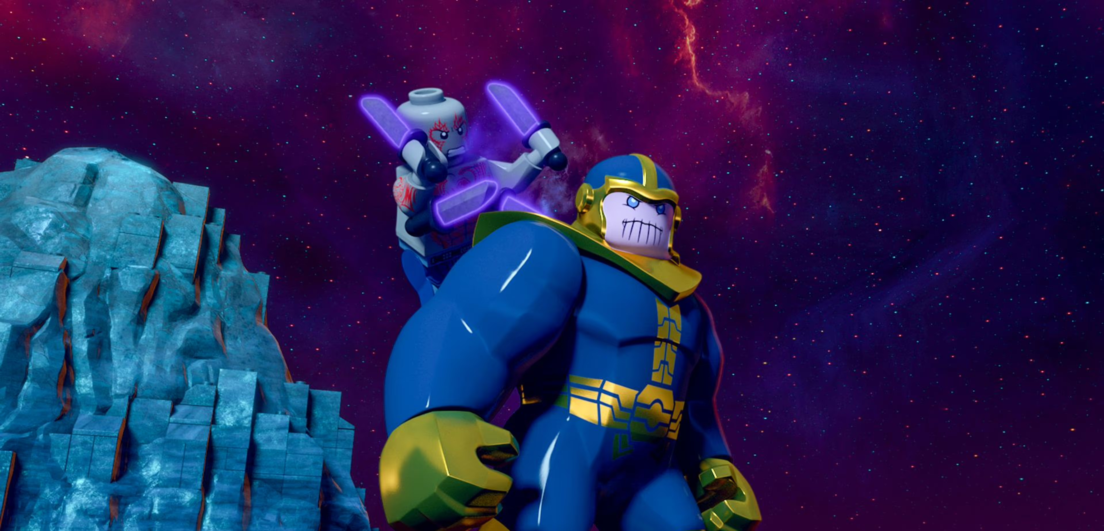 پوستر LEGO Guardians Of The Galaxy: The Thanos Threat | نگهبانان کهکشان لگو: تهدید تانوس