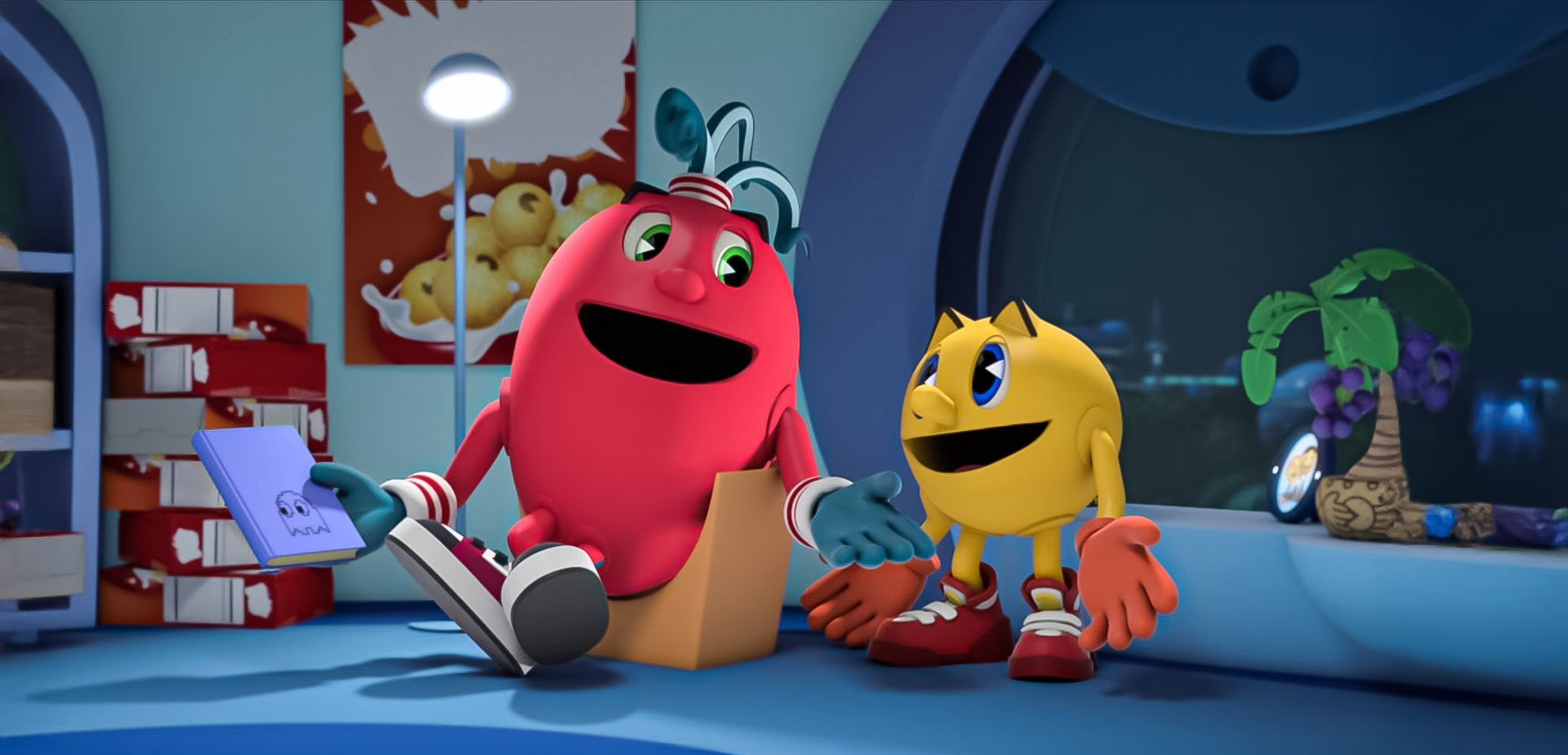 پوستر Pac-Man And The Ghostly Adventures | پک‌من و ماجراهای روح‌مانند