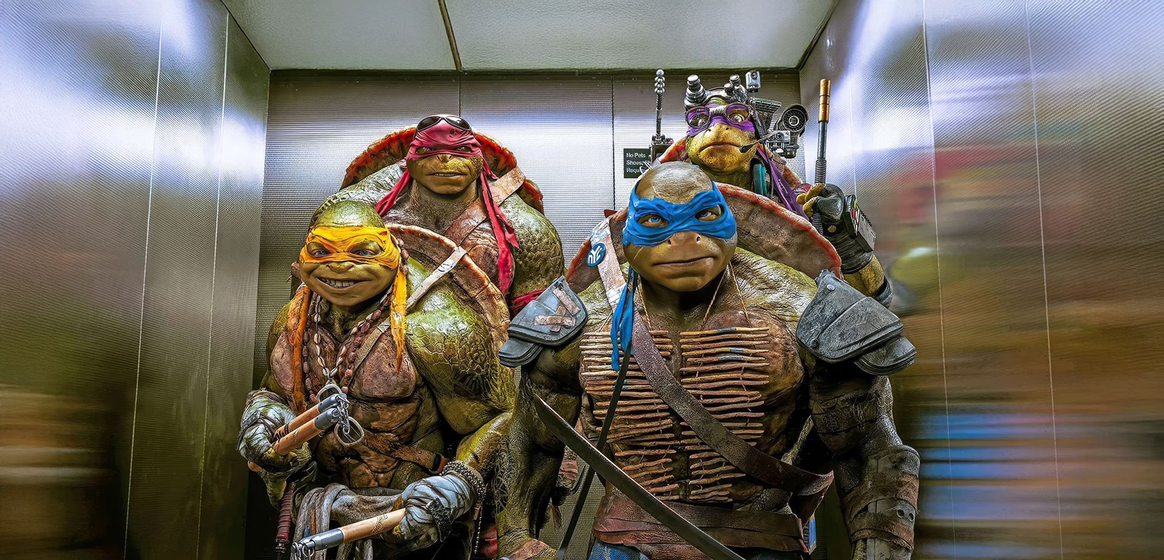 پوستر Teenage Mutant Ninja Turtles | لاک‌پشت‌های نینجای نوجوان мутант