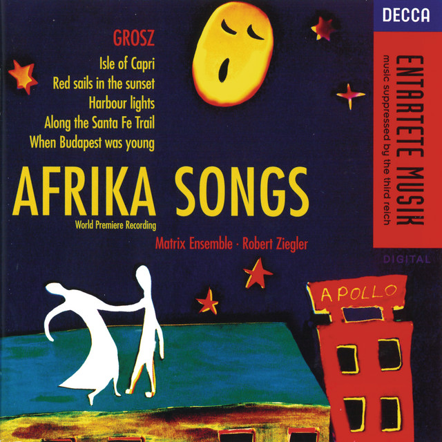 Afrika Songs, Op. 29: Das neue Kabaretmädel - Zwischenspiel 5