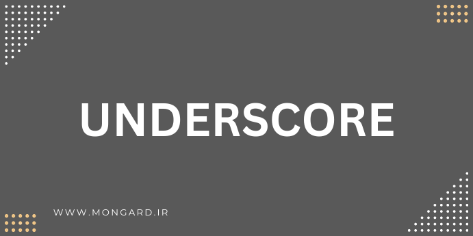 ویدیو آموزش انواع underscore در پایتون