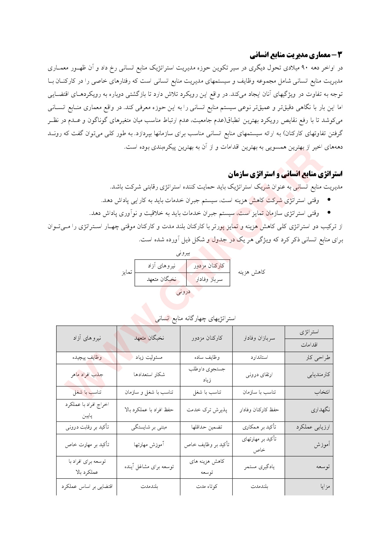 دانلود کتاب، جزوه و نمونه سوالات مدیریت منابع انسانی آرین قلی پور (ویرایش 1403)