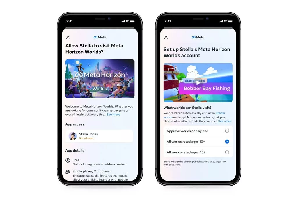 متا امکان استفاده کودکان از شبکه اجتماعی سه‌بعدی Horizon Worlds را فراهم ساخت