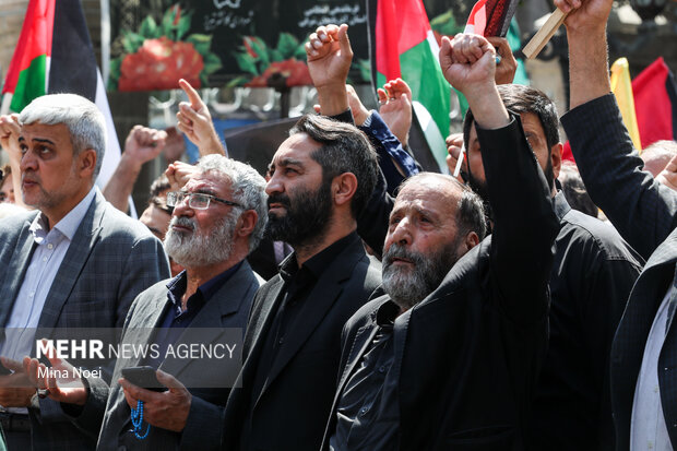 راهپیمایی ضد صهیونیستی « جمعه خشم » در تبریز