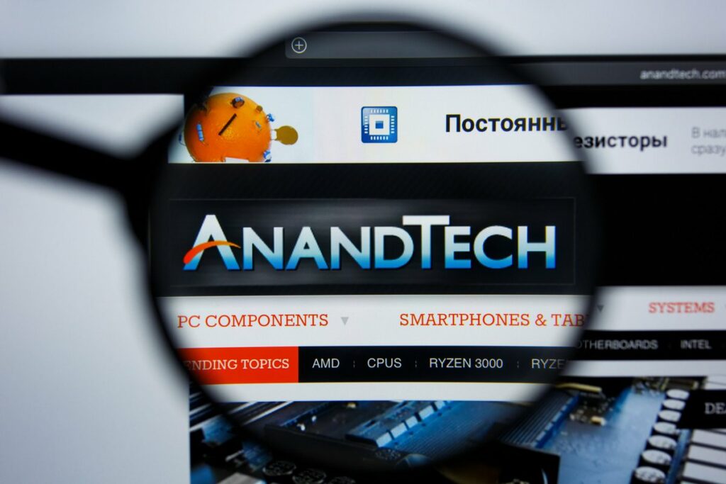 پایان کار وبسایت AnandTech