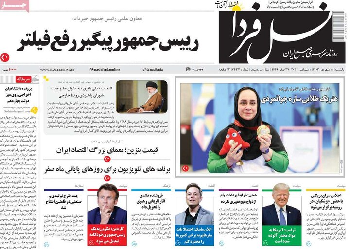روزنامه های اصفهان