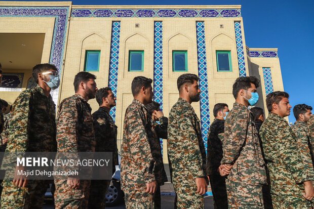 عزاداری نیروهای مسلح یزد در ۲۸ صفر