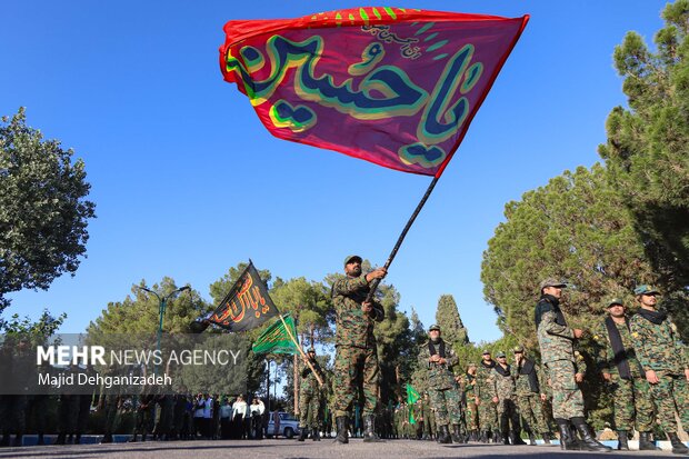 عزاداری نیروهای مسلح یزد در ۲۸ صفر