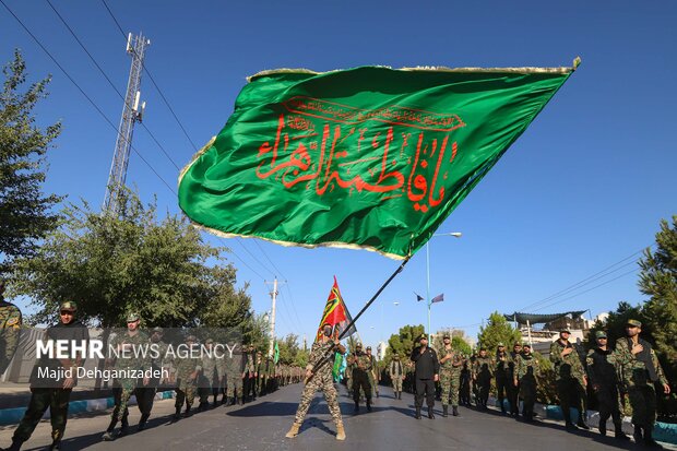 عزاداری نیروهای مسلح یزد در ۲۸ صفر