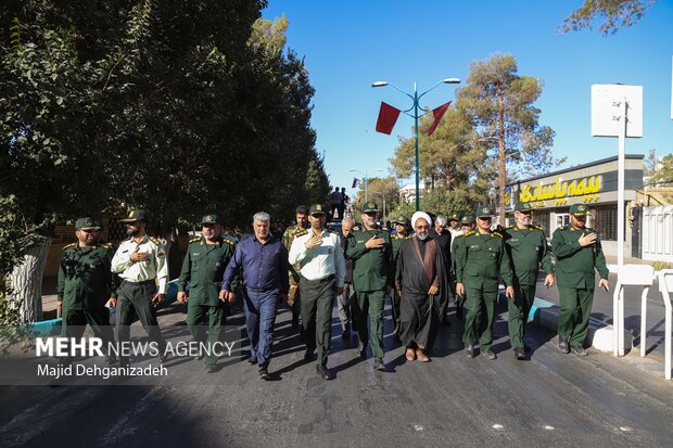 عزاداری نیروهای مسلح یزد در ۲۸ صفر