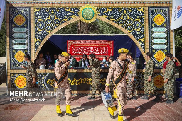 عزاداری نیروهای مسلح یزد در ۲۸ صفر