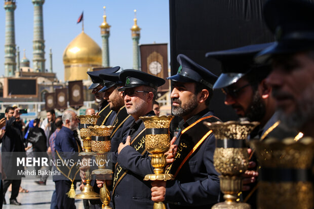 عزاداری شهادت امام رضا(ع) در قم