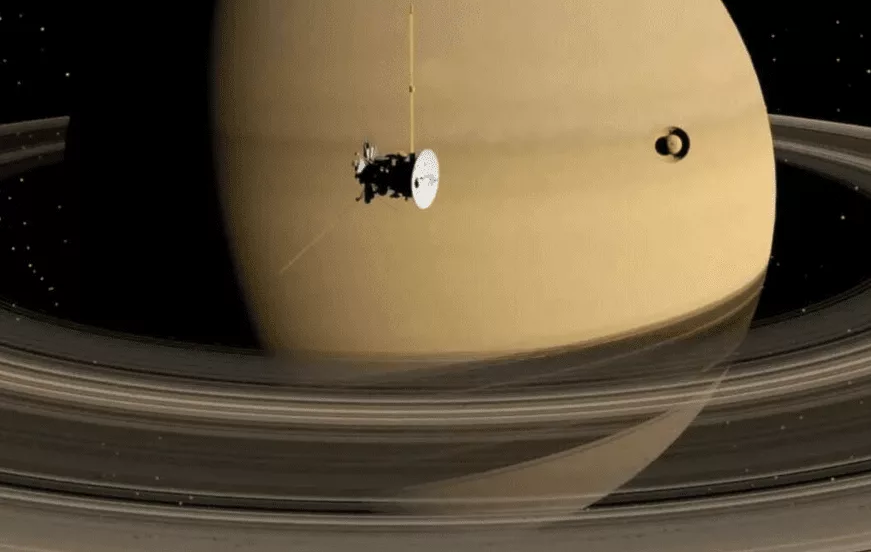 فضاپیمای کاسینی در مورد منشأ حلقه ها کاوش میکند.