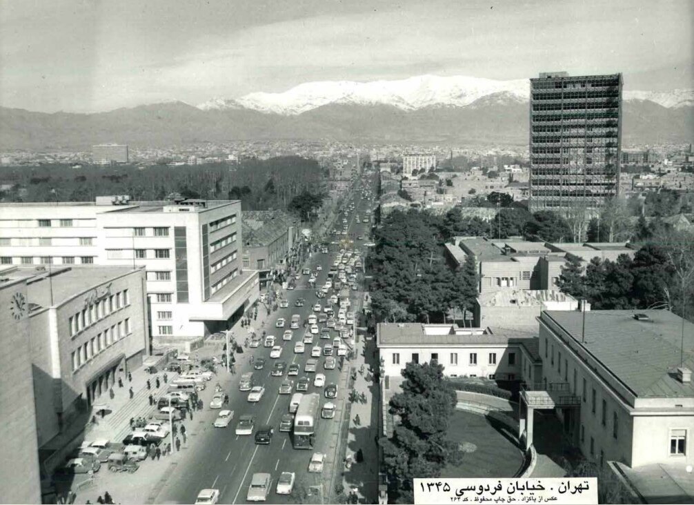 (تصویر) تصویر دیده نشده از خیابان فردوسی؛ ۵۸ سال قبل (تصویر) تصویر دیده نشده از خیابان فردوسی؛ ۵۸ سال قبل