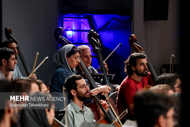 تمرین ارکستر سمفونی