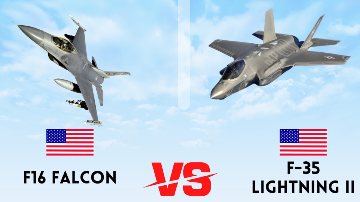 F-۳۵ Lightning II در مقابل F-۱۶ Fighting Falcon؛ مقایسه جت‌های جنگنده آمریکایی////