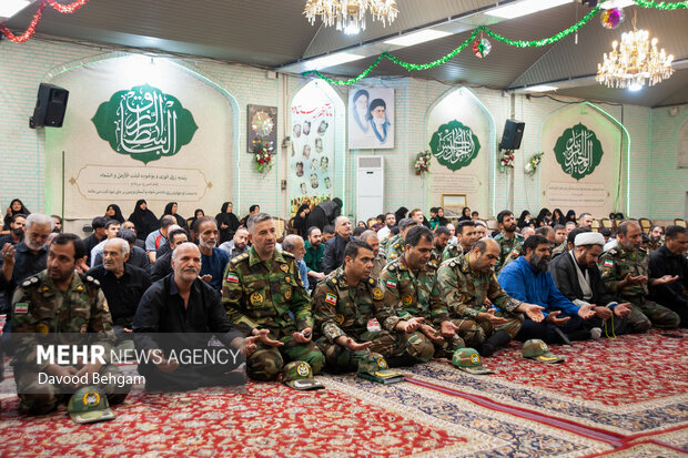 تشییع پیکر مرزبان شهید «ابوالفضل ربیع‌زاده» در مشهد