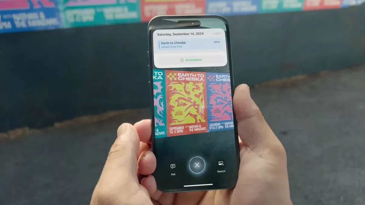 قابلیت Apple Visual Intelligence