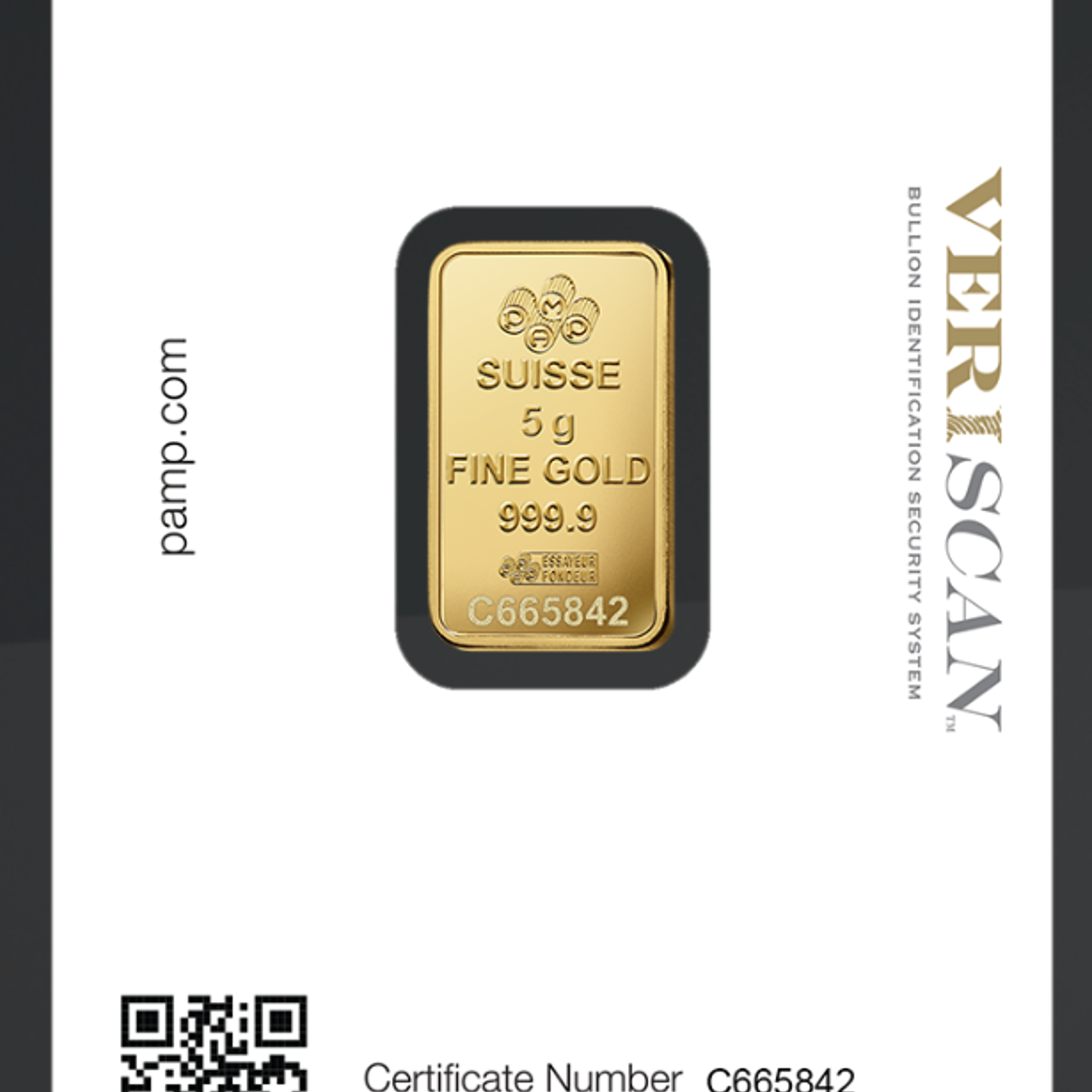 5 گرم شمش طلای سوییس 24 | 999