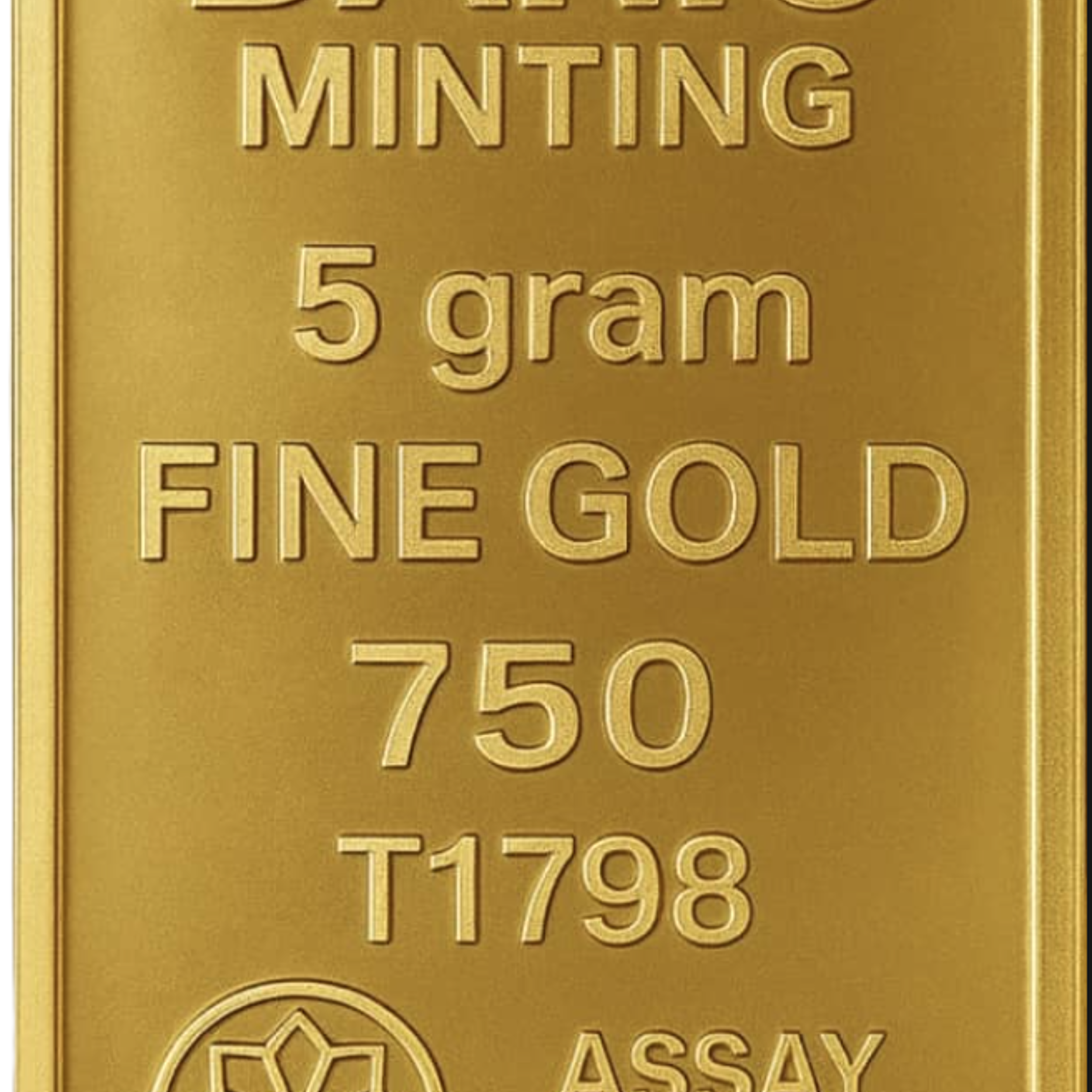 5 گرم شمش 18 عیار | 750