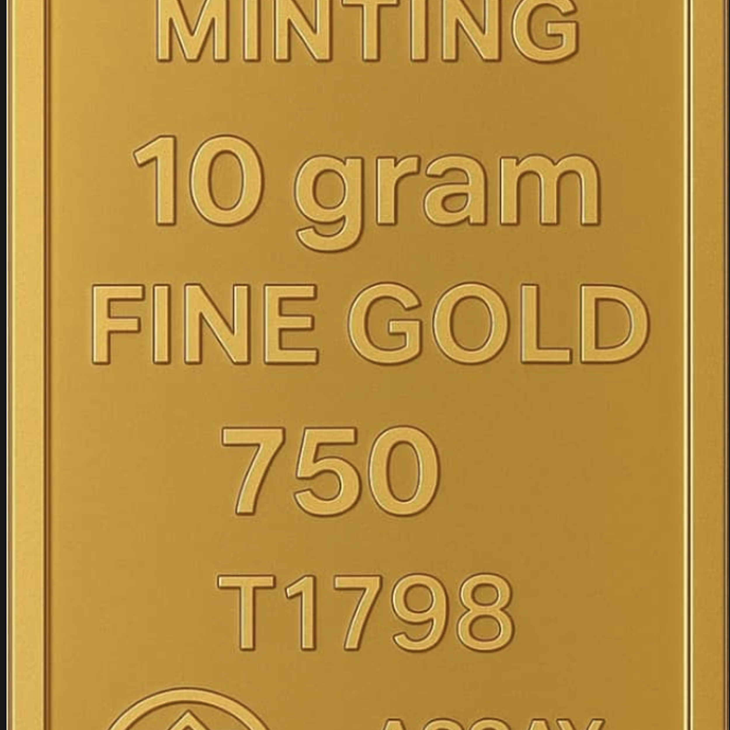 10 گرمی 18 عیار