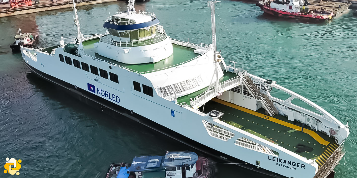 Sembcorp Marine Delivers Third and Final Zero-Emission Ferry to Norled
