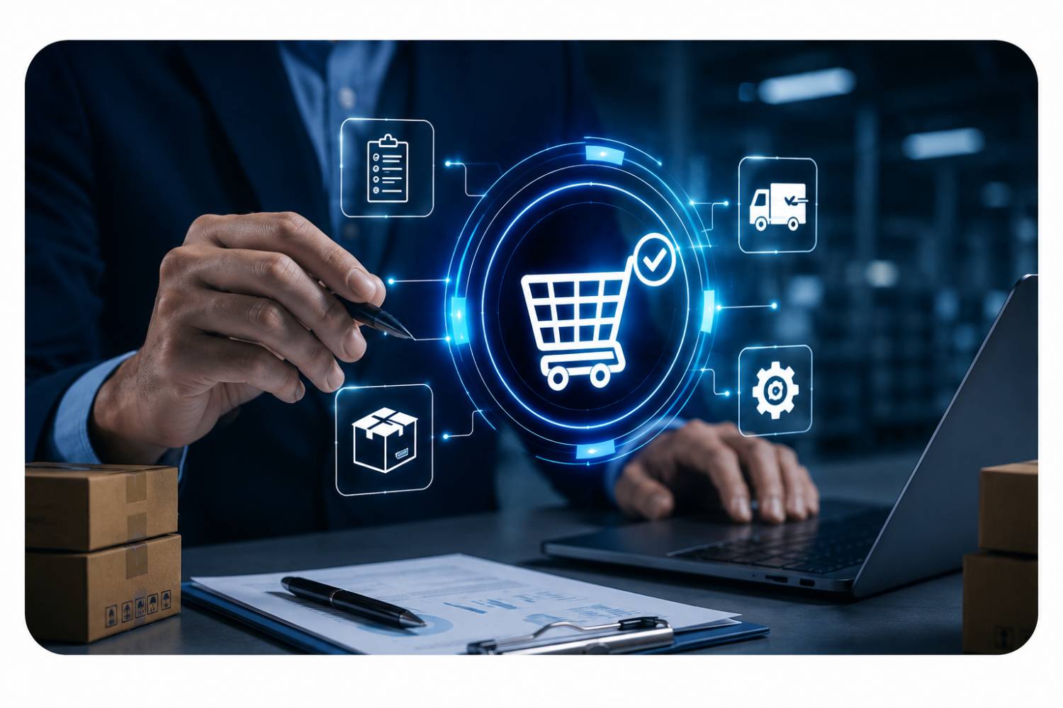 مدیریت درخواست و تأمین کالا