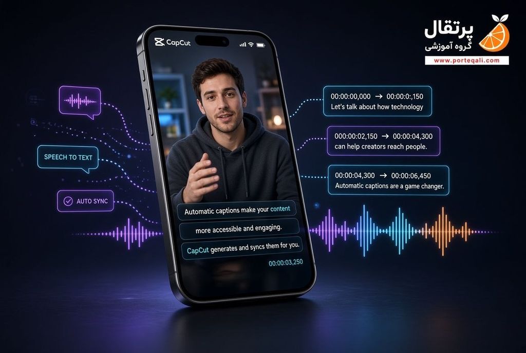 آموزش زیرنویس خودکار در CapCut؛ از ساخت Auto Captions تا ویرایش و تنظیم