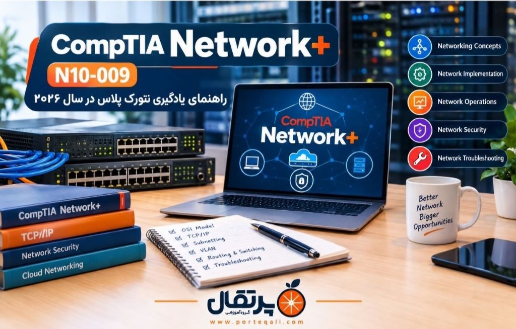 Network+ N10-009 چیست؟ راهنمای یادگیری نتورک پلاس در سال ۲۰۲۶