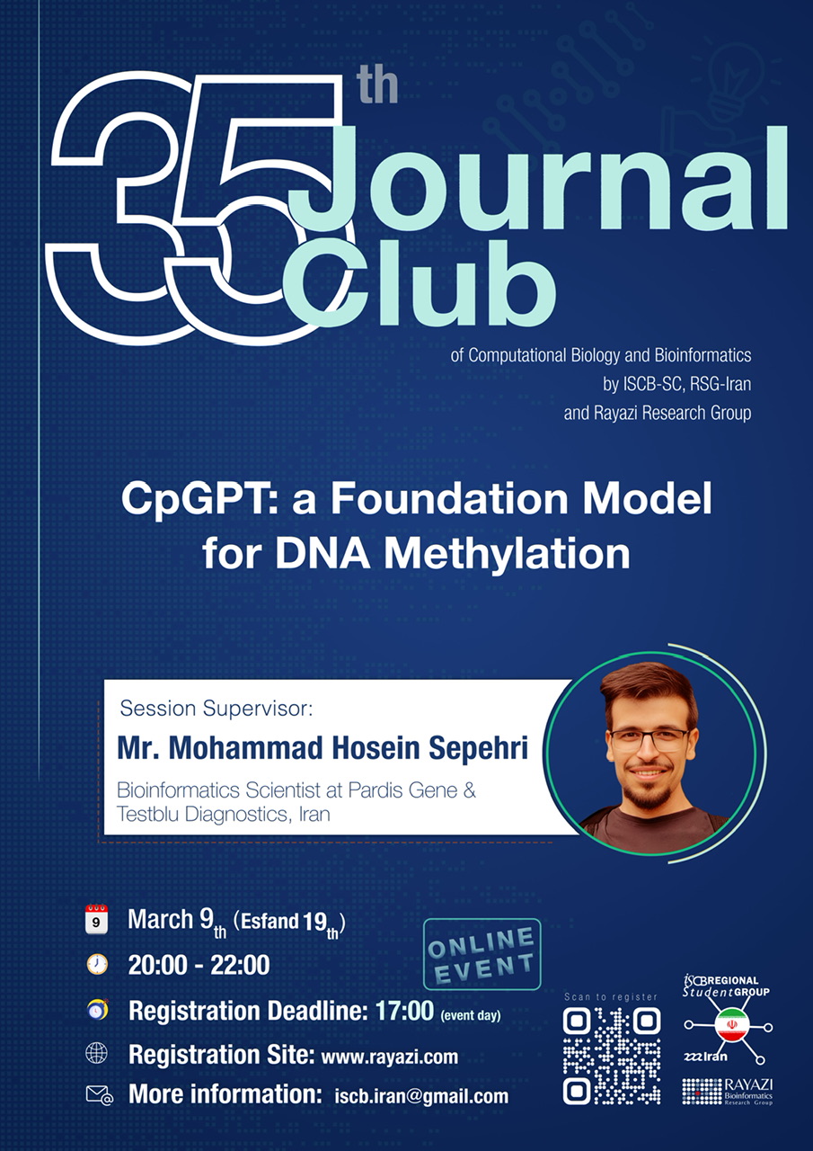 Journal Club - Mr. Mohammad Hosein Sepehri