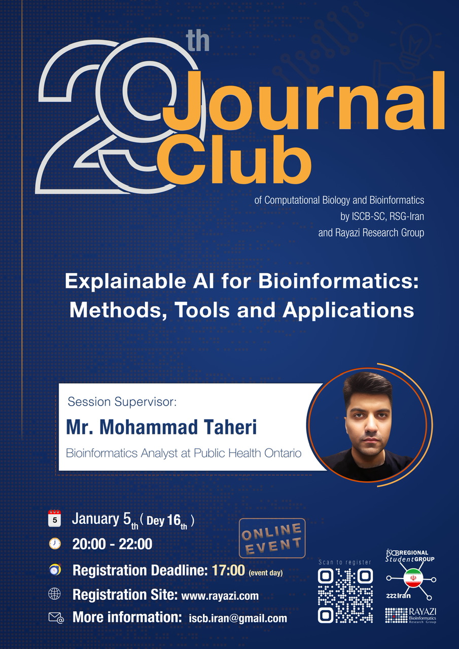 Journal Club - Mr. Mohammad Taheri