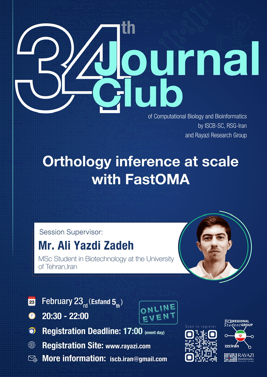 Journal Club - Mr. Ali Yazdi Zadeh