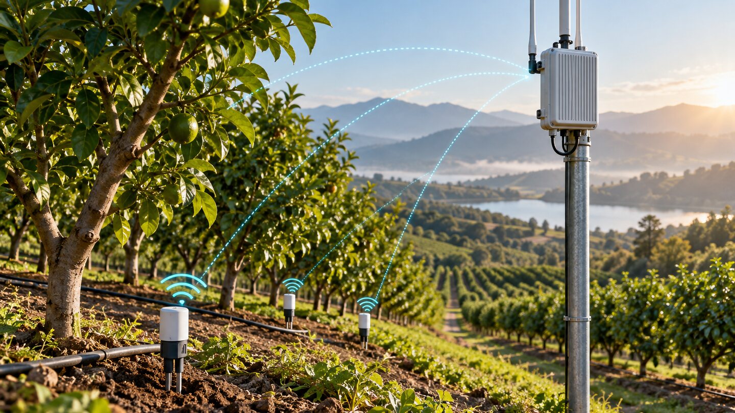 LoRa با LoRaWAN چه تفاوتی دارد؟ راهنمای فنی انتخاب شبکه برای اینترنت اشیا و کشاورزی هوشمند