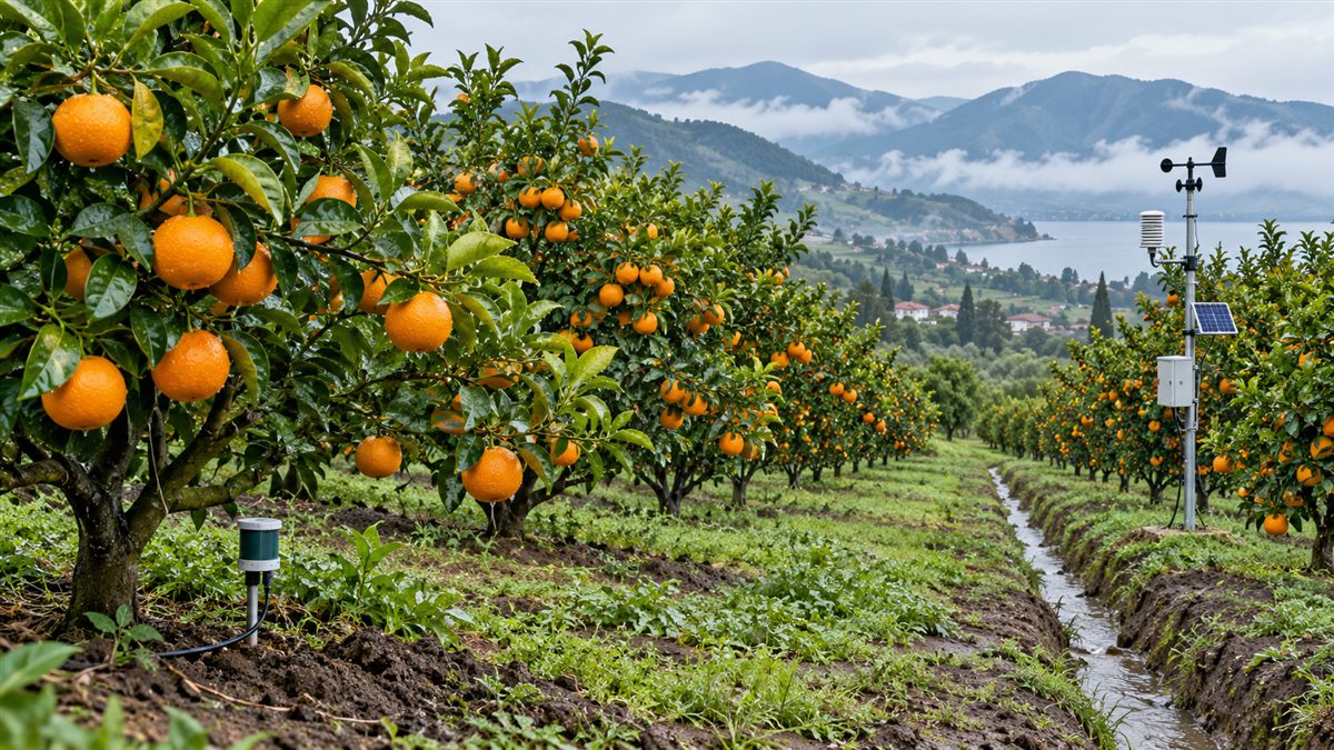 نگهداری مرکبات در شمال ایران؛ مدیریت باغ و پایش هوشمند