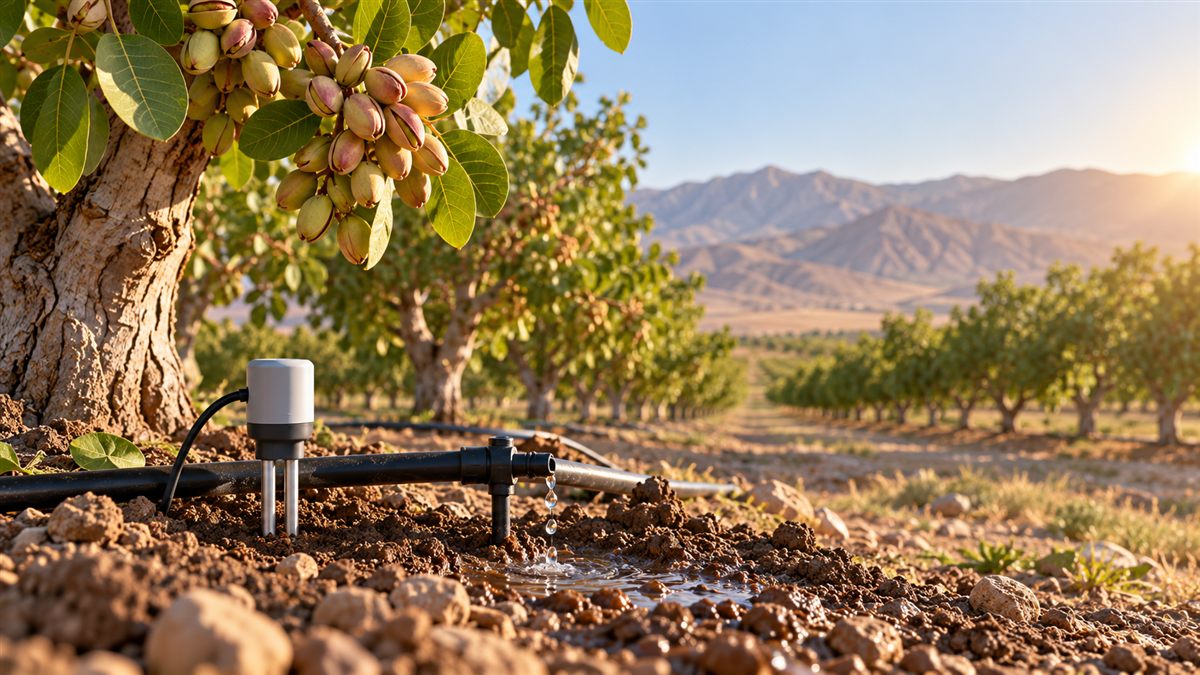 آبیاری قطرهای هوشمند با سنسور رطوبت خاک: راهنمای طراحی و اجرا