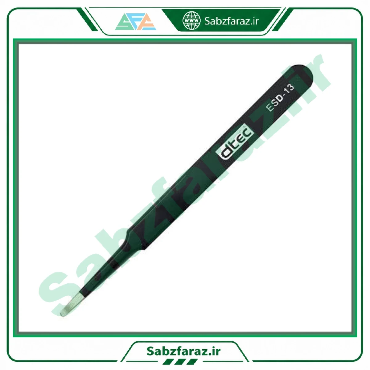 پنس آنتی استاتیک ویتوس مدل Vetus ESD-13 درجه سختی HRC40