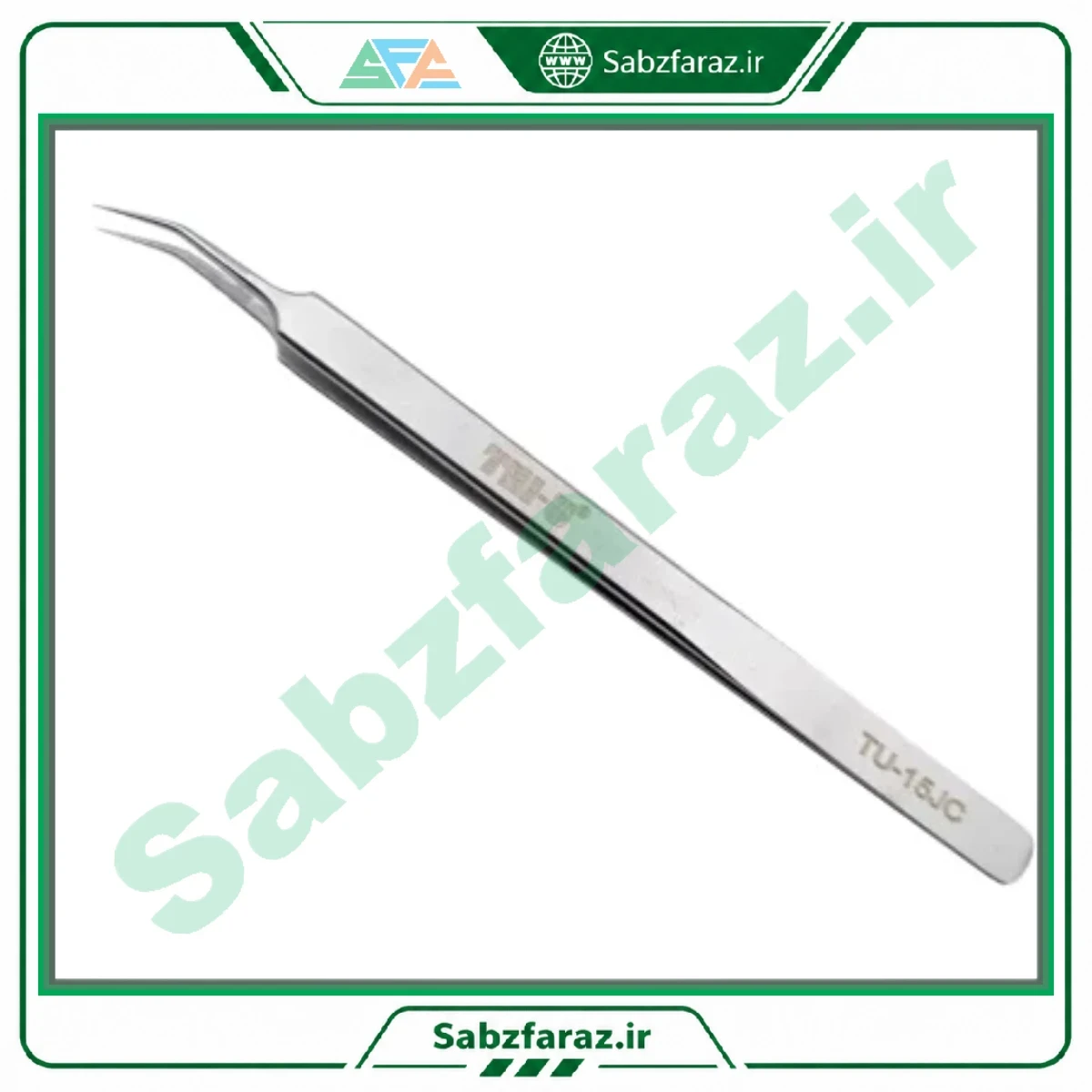 پنس سر کج آنتی استاتیک TNI-U مدل TU-15JC