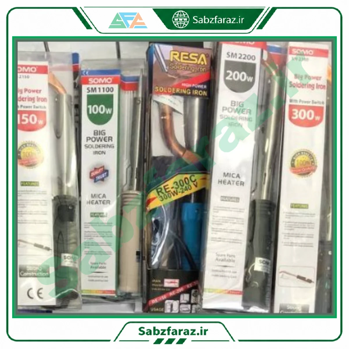 هویه ۳۰۰ وات رسا مدل RESA-300C ولتاژ ۲۴۰ ولت