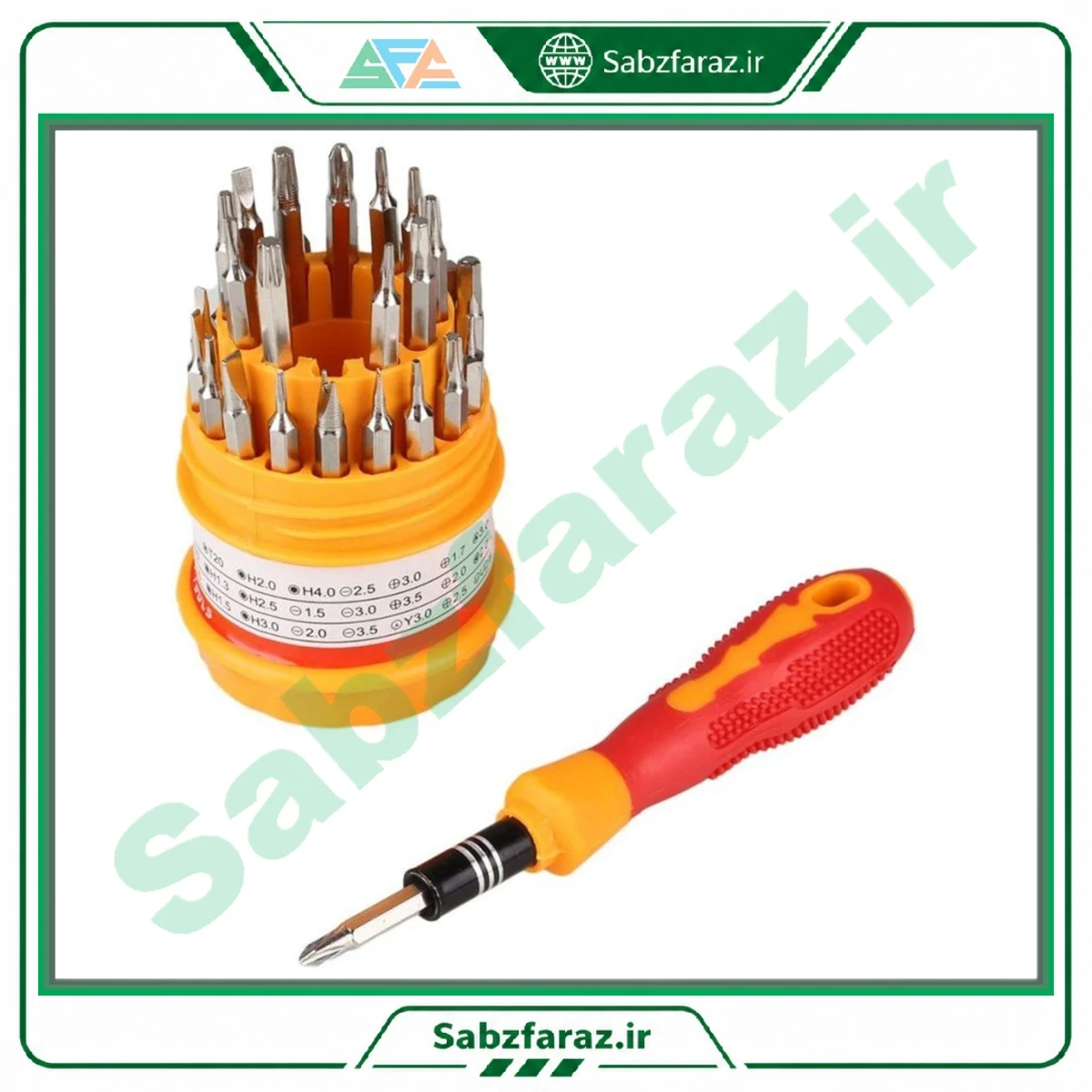 ست پیچ گوشتی 36 عددی HS-6036D