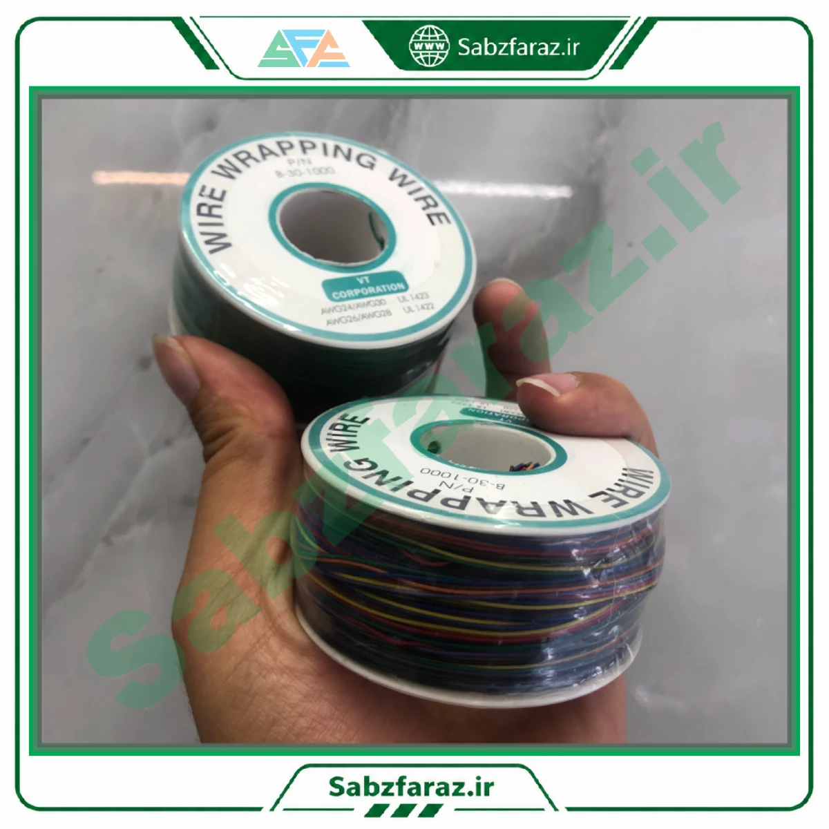 سیم رپینگ روکش دار برند VT CORPORATION مدل B-30-1000