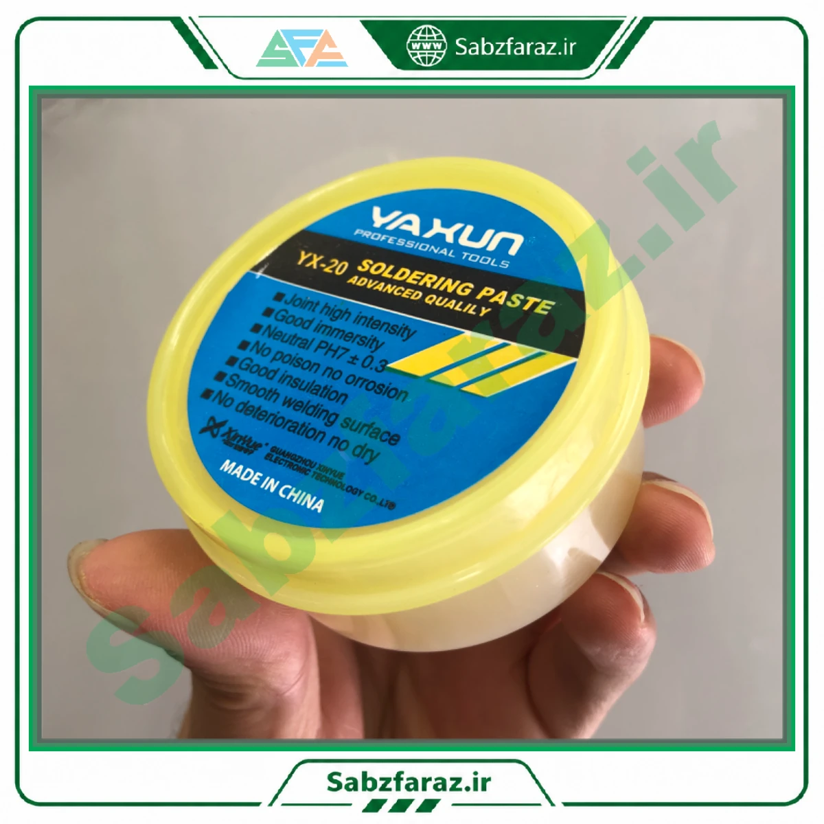 خمیر فلاکس لحیم کاری یاکسون مدل YAXUN YX-20