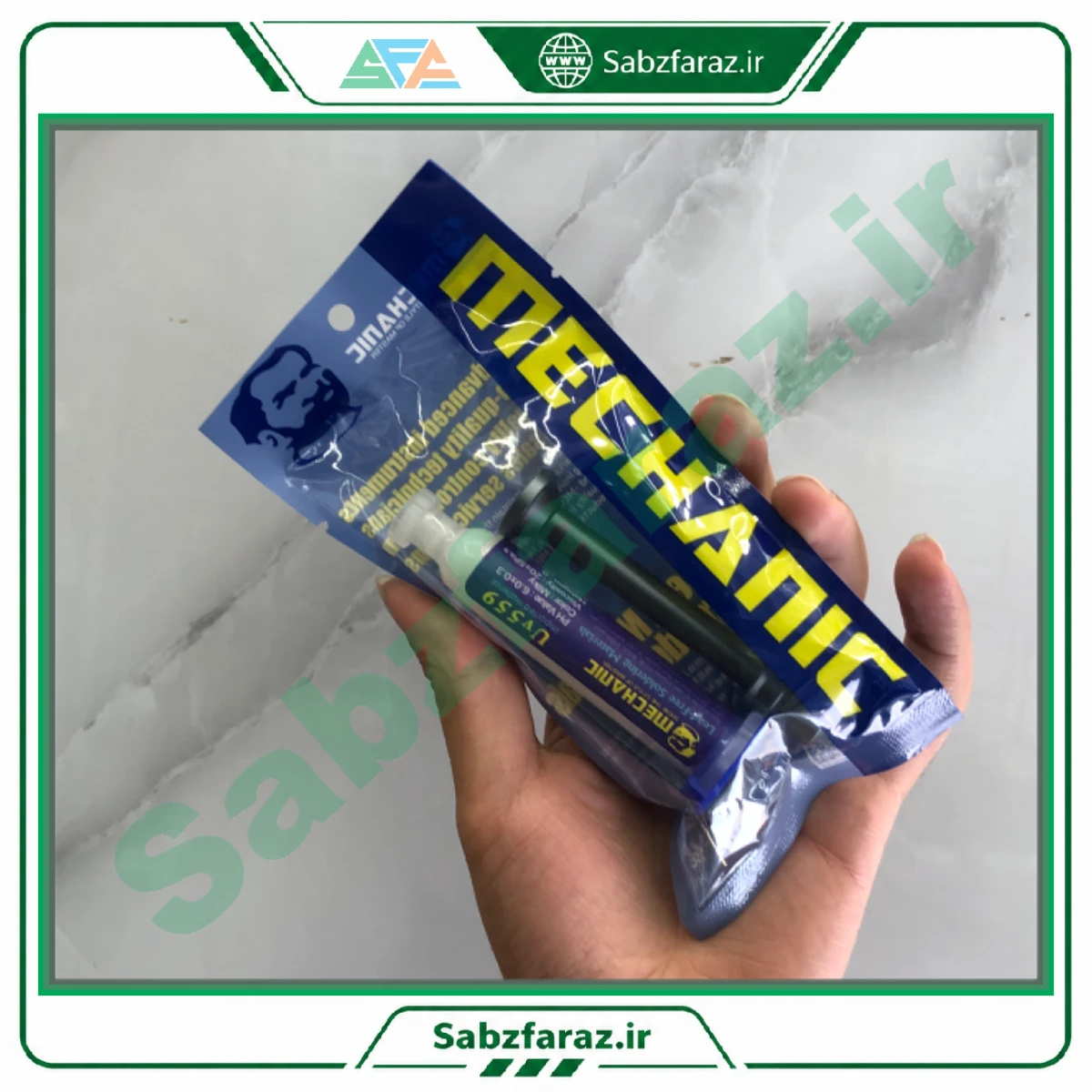 خمیر فلاکس سرنگی مکانیک مدل MECHANIC UV559 حجم 10cc