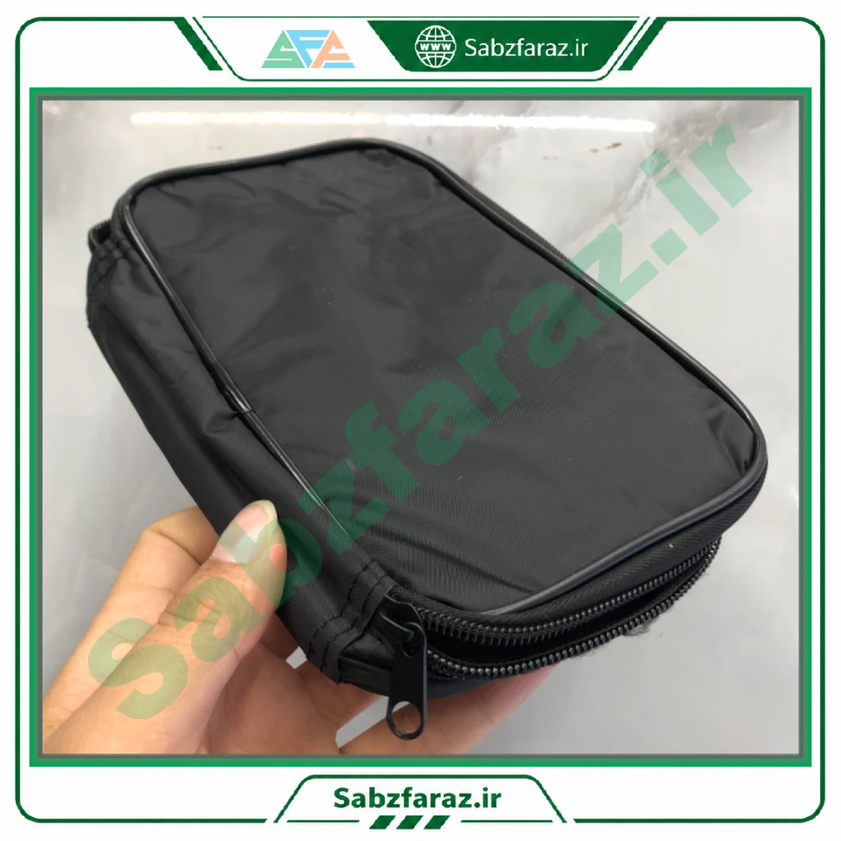 کیف ابزار و محافظ مولتی متر و تستر شبکه ابعاد ۱۹x۱۱x۳ سانتی متر